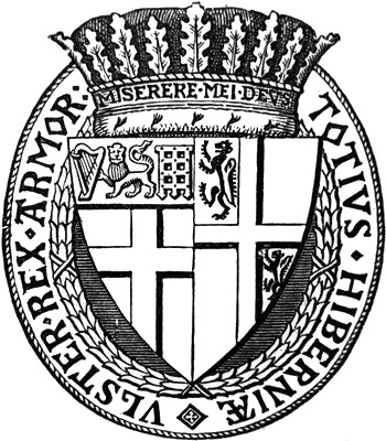 Badge of Sir John Bernard Burke as Ulster King of Arms 1853–92